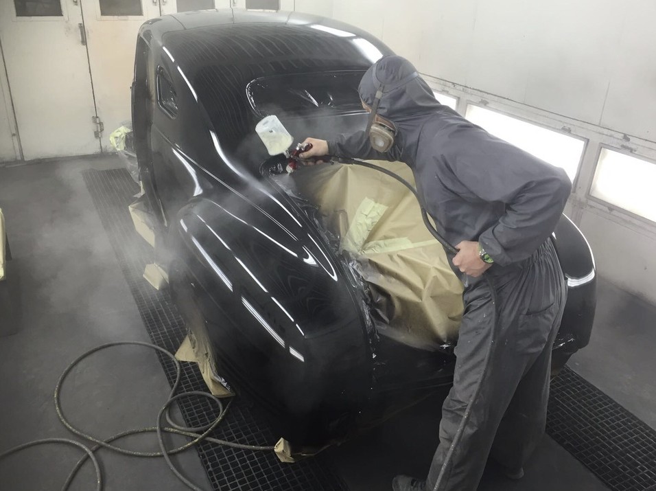 Lakherstel auto 