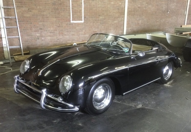 Porsche spuiten
